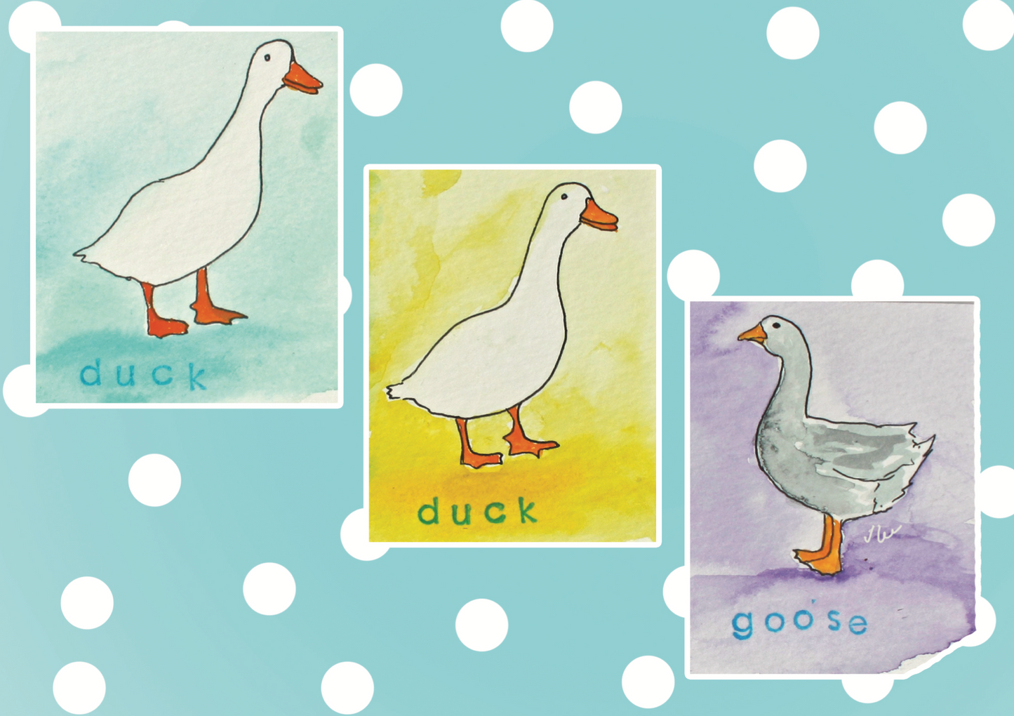Greeting Card - Duck, Duck, Goose
